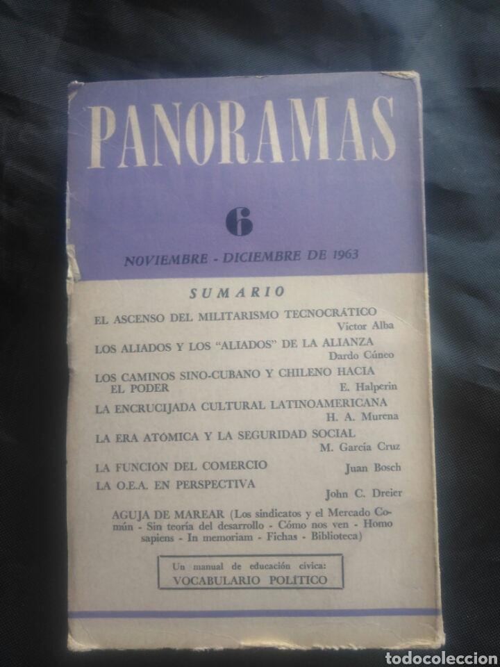 Libros de segunda mano: Panoramas 6. Nov-Dic 1963. - Foto 2