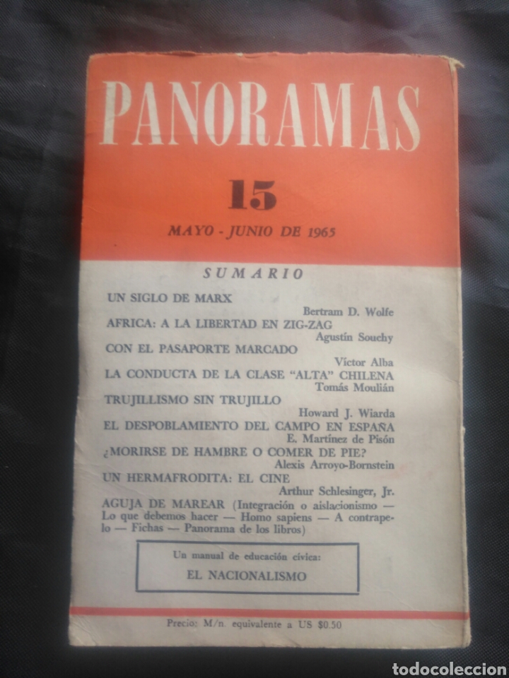Libros de segunda mano: Panoramas 15. Mayo-Junio 1965. - Foto 2
