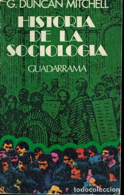 Libros de segunda mano: HISTORIA DE LA SOCIOLOG&Iacute;A - Foto 1
