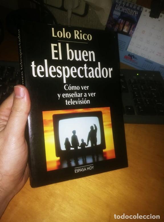 Libros de segunda mano: Libro: EL BUEN TELESPECTADOR de Lolo Rico - Foto 1