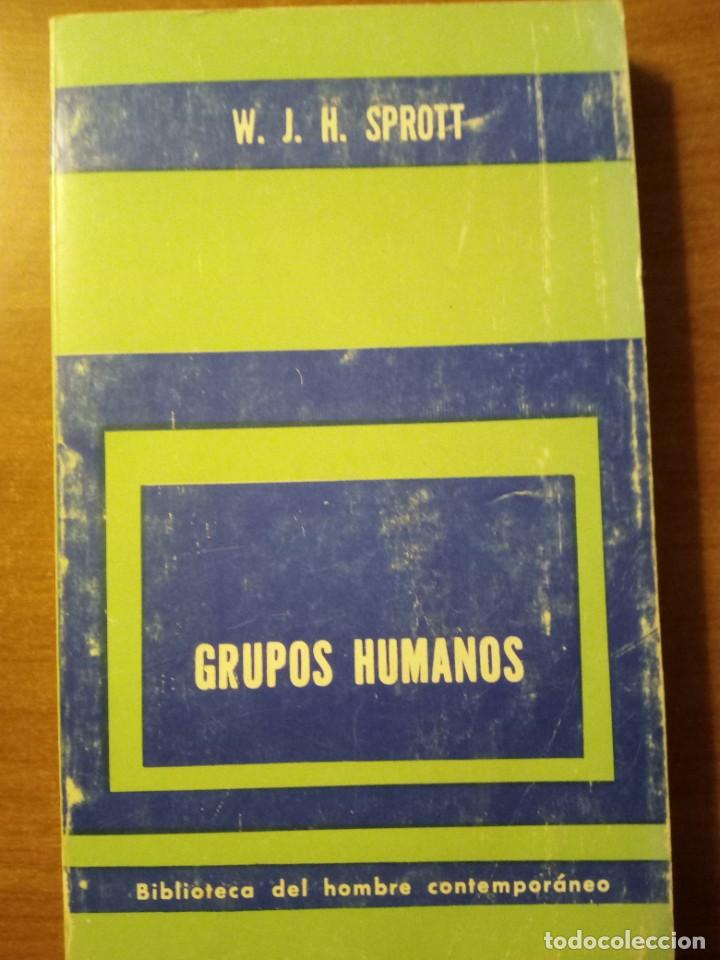 Libros de segunda mano: GRUPOS HUMANOS. - SPROTT, W.J.H - Foto 1