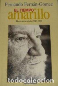 Libros de segunda mano: El Tiempo Amarillo - Foto 1
