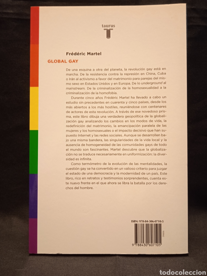 Libros de segunda mano: GLOBAL GAY - FREDERIC MARTEL - TAURUS 2013 - Foto 2