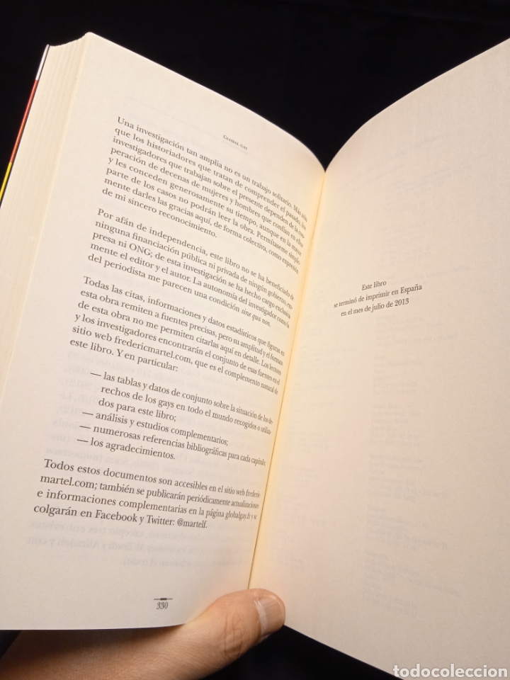 Libros de segunda mano: GLOBAL GAY - FREDERIC MARTEL - TAURUS 2013 - Foto 7