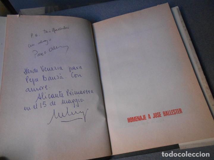 Libros de segunda mano: HOMENAJE A JOSE BALLESTER - Foto 3