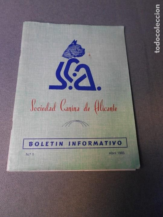 Libros de segunda mano: SOCIEDAD CANINA DE ALICANTE