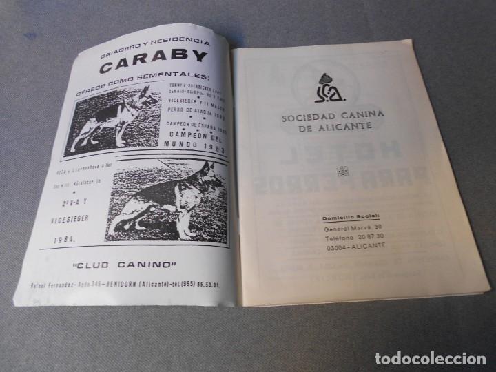 Libros de segunda mano: SOCIEDAD CANINA DE ALICANTE - Foto 2
