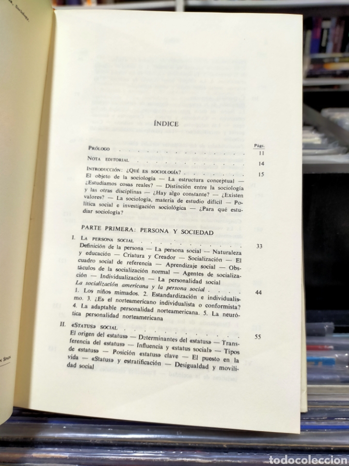 Libros de segunda mano: SOCIOLOG&Iacute;A - JOSEPH H. FITCHER - Foto 6