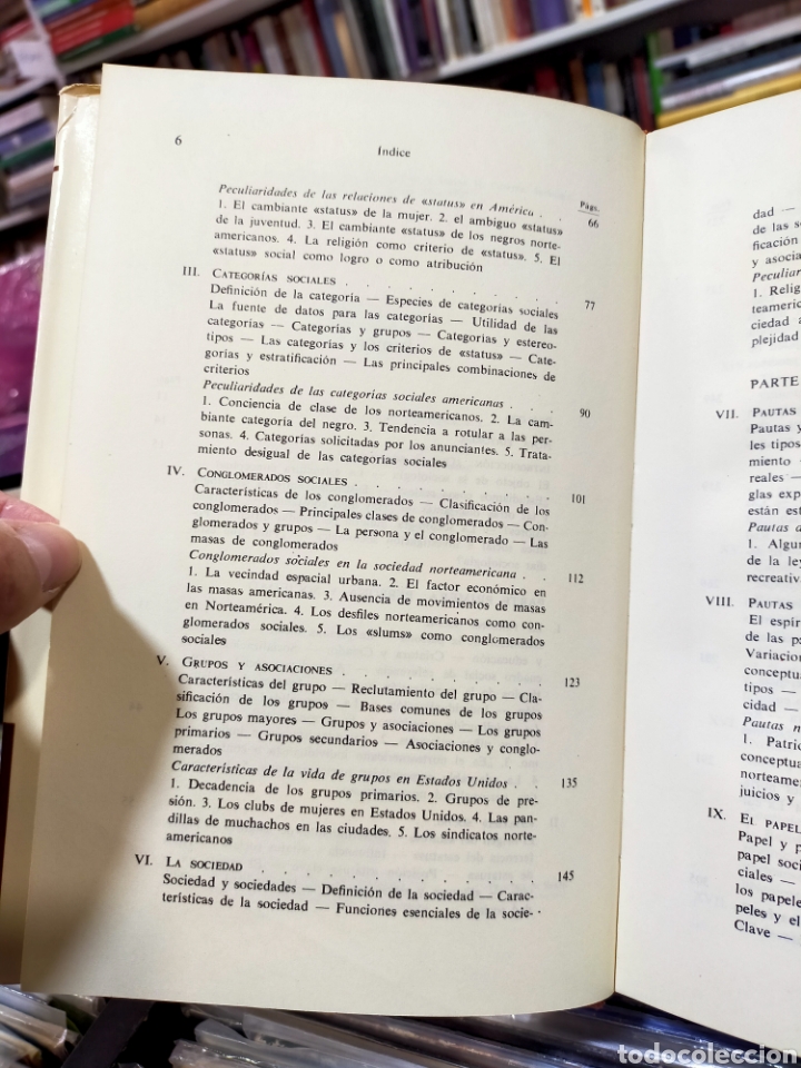 Libros de segunda mano: SOCIOLOG&Iacute;A - JOSEPH H. FITCHER - Foto 7