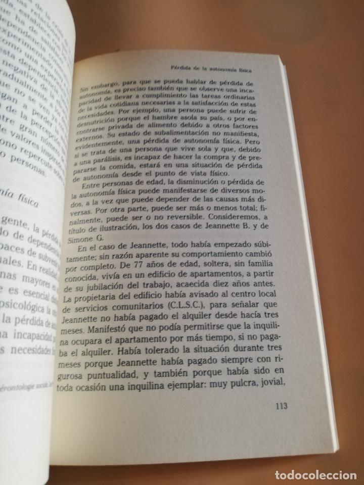 Libros de segunda mano: INTRODUCCION A LA GERONTOLOGIA. JACQUES LAFOREST. HERDER. 1991. PAG. 185. - Foto 4