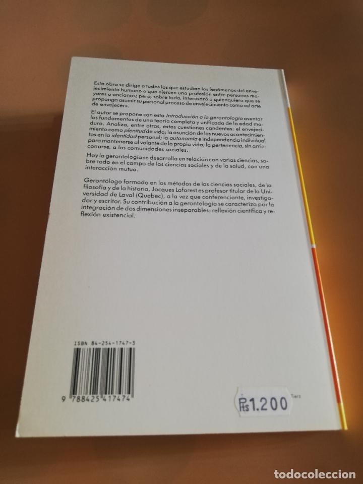 Libros de segunda mano: INTRODUCCION A LA GERONTOLOGIA. JACQUES LAFOREST. HERDER. 1991. PAG. 185. - Foto 7