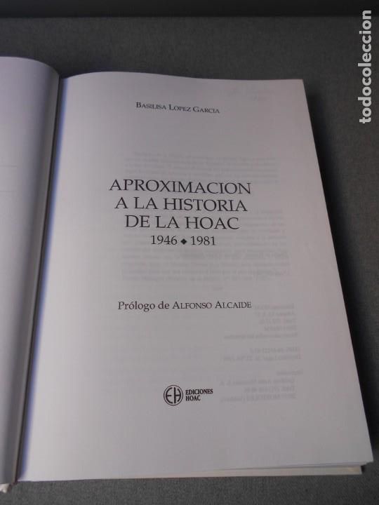 Libros de segunda mano: APROXIMACION A LA HISTORIA DE LA HOAC - Foto 2