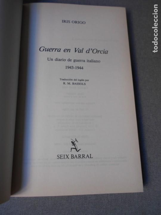 Libros de segunda mano: GUERRA EN VAL D&acute;ORCIA - Foto 3