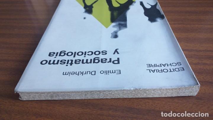 Libros de segunda mano: Pragmatismo y sociolog&iacute;a --- E. Durkheim - Foto 7