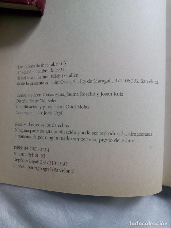 Libros de segunda mano: CAMBIAR PARA VIVIR / RAMON FOLCH - Foto 5