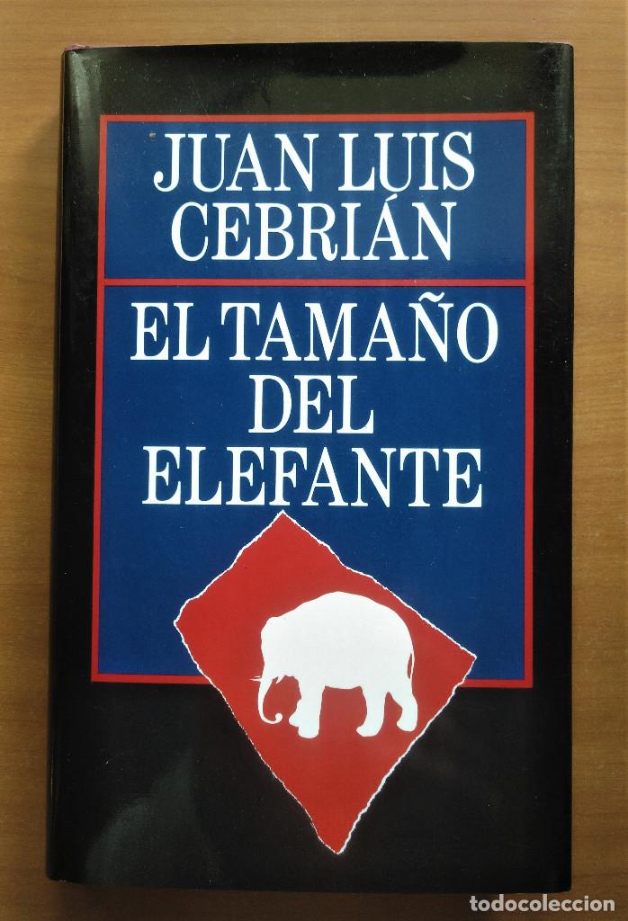 Libros de segunda mano: El tama&ntilde;o del Elefante, Cebri&aacute;n, C&iacute;rculo de Lectores, 1989 - Foto 1