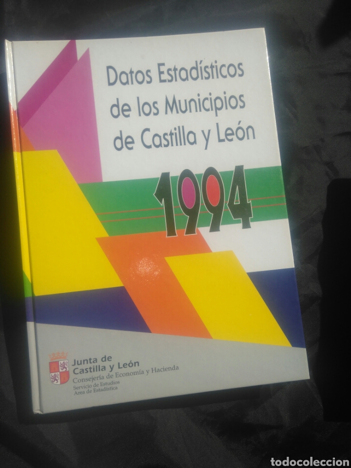 Libros de segunda mano: Datos estad&iacute;sticos de los municipios de Castilla y Le&oacute;n. 1994. - Foto 1