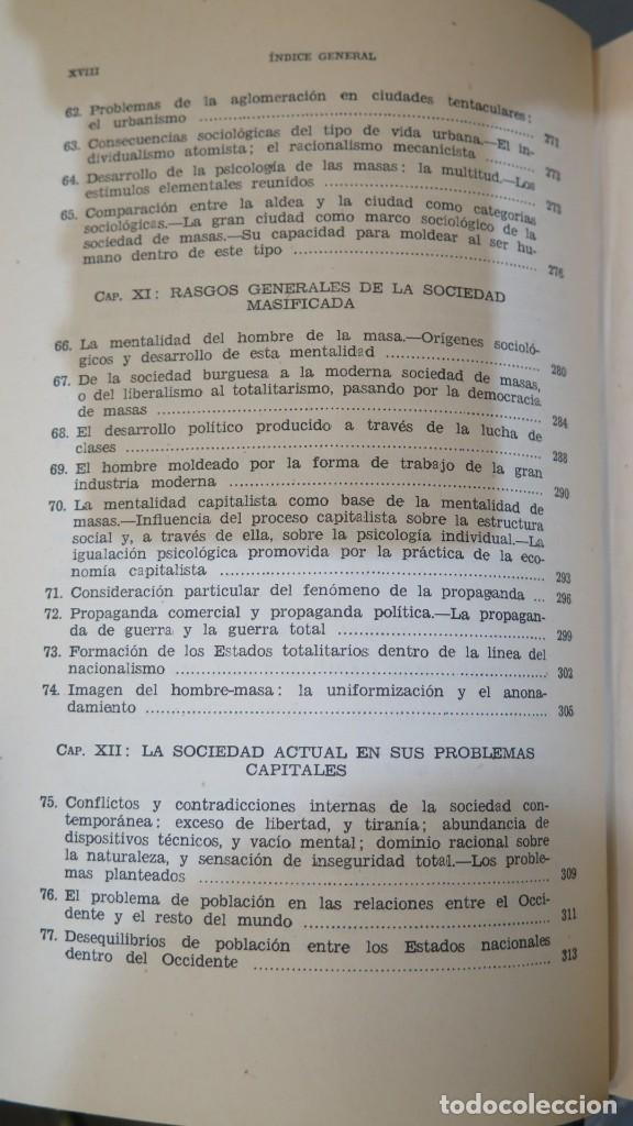 Libros de segunda mano: INTRODUCCI&Oacute;N A LAS CIENCIAS SOCIALES. FRANCISCO AYALA - Foto 8