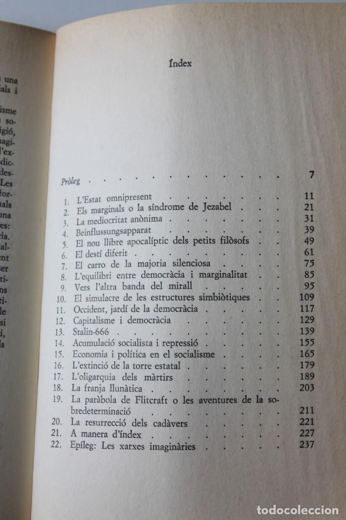 Libros de segunda mano: Roger Bartra - Les xarxes imagin&agrave;ries del poder pol&iacute;tic - Emp&uacute;ries - Foto 4
