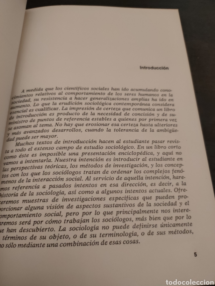 Libros de segunda mano: Introducci&oacute;n a la sociolog&iacute;a. Green y Johns. 1969. - Foto 4