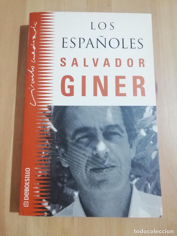 Libros de segunda mano: LOS ESPA&Ntilde;OLES (SALVADOR GINER) - Foto 1