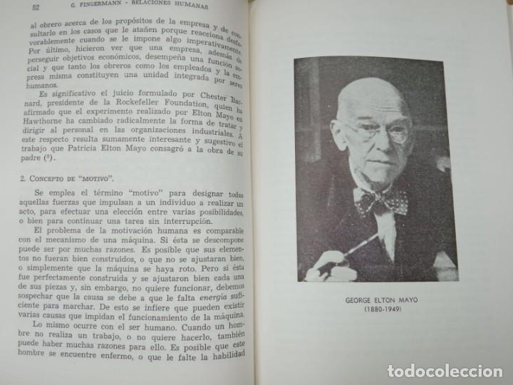 Libros de segunda mano: Relaciones humanas. Autor: Gregorio Fingermann - Foto 2