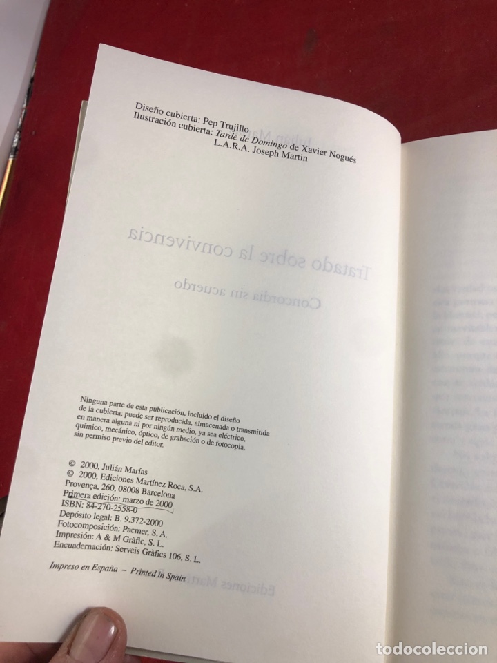 Libros de segunda mano: Tratado sobre la convivencia - Foto 2