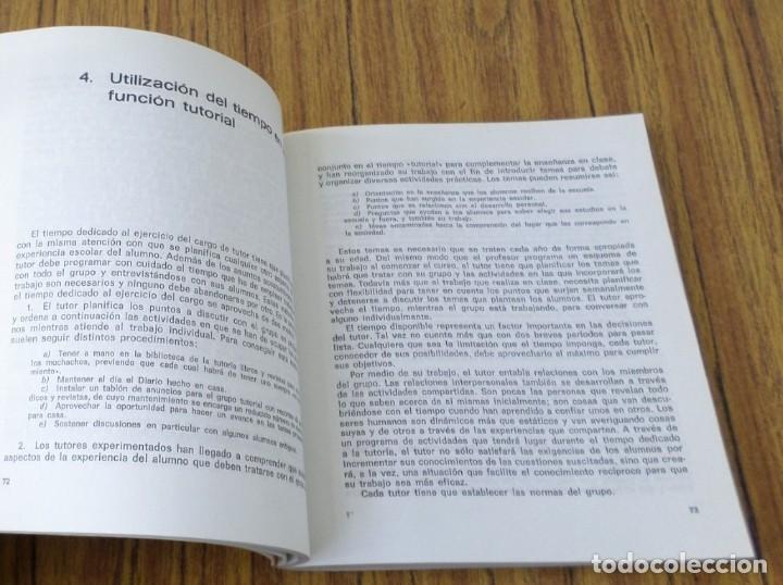 Libros de segunda mano: LA FUNCION TUTORIAL - Keith Blackbura- Ed. Narcea 1978 - Foto 6