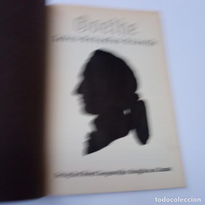 Libros de segunda mano: GOETHE edici&oacute;n en Alem&aacute;n - Foto 5