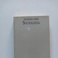 Libros de segunda mano: SOCIOLOGIA .SALVADOR GINER