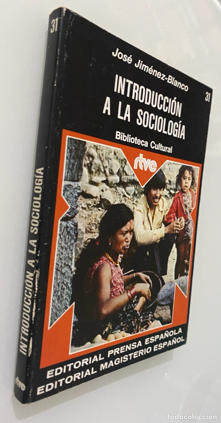 Libros de segunda mano: Introducci&oacute;n a la sociolog&iacute;a - JIM&Eacute;NEZ-BLANCO, Jos&eacute; - Foto 3