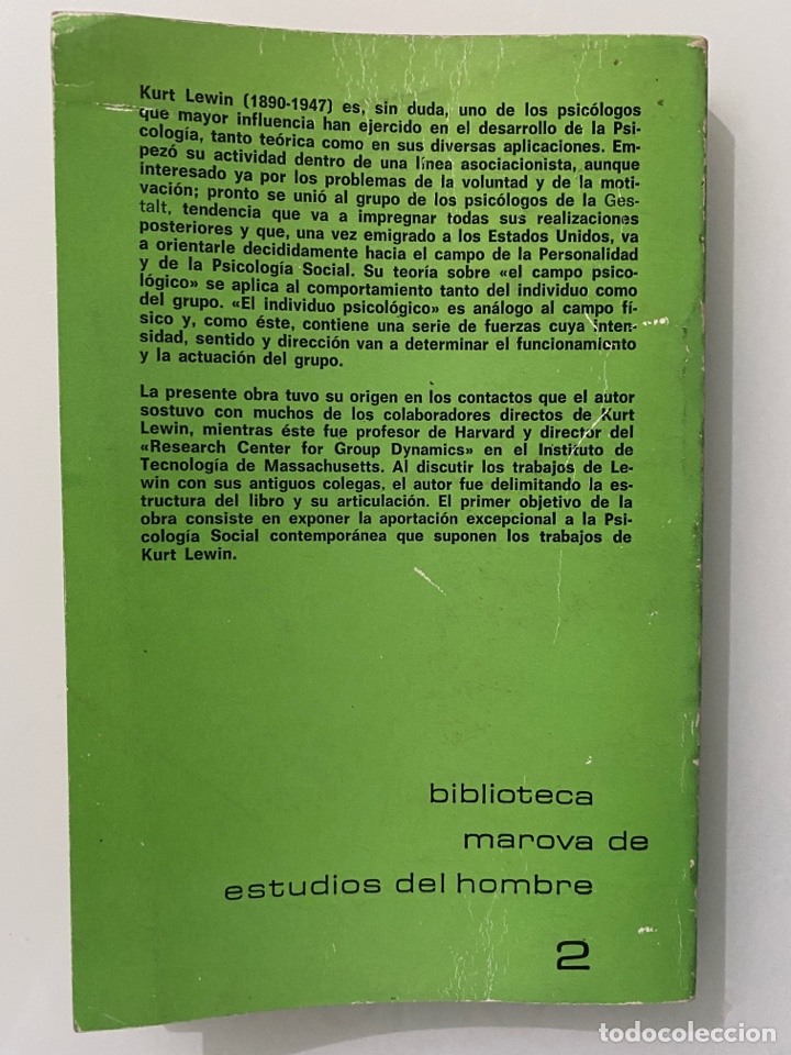 Libros de segunda mano: Din&aacute;mica y g&eacute;nesis de grupos - MAILHIOT, Bernard - Foto 2