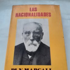 Libros de segunda mano: LAS NACIONALIDADES, PI Y MARGALL, 1979. Lote 277420353