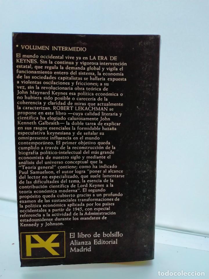Libros de segunda mano: ROBERT LEKACHMAN. LA ERA DE KEYNES .ALIANZA EDITORIAL - Foto 3