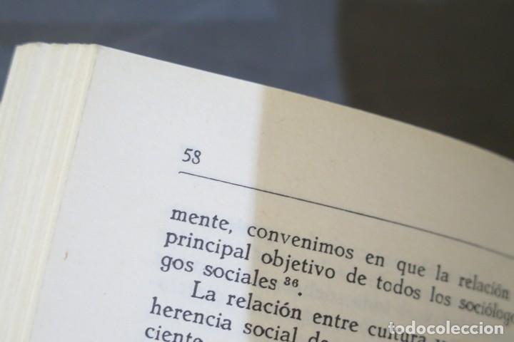 Libros de segunda mano: SOCIOLOG&Iacute;A. MAC IVER. PAGE - Foto 2