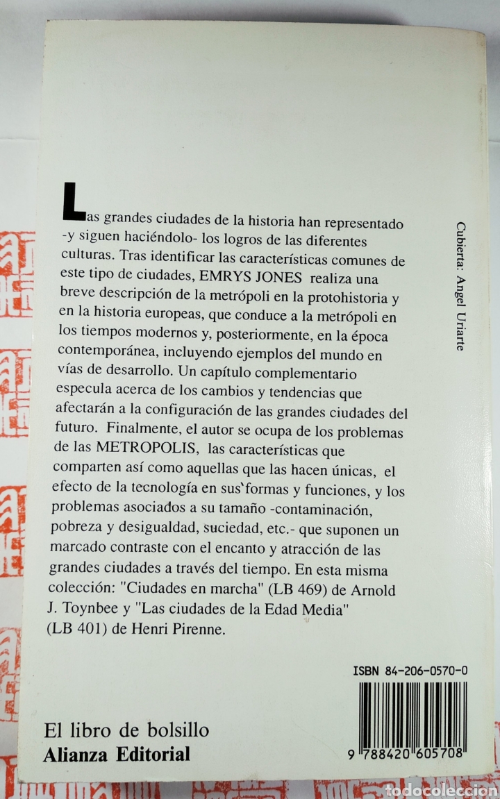 Libros de segunda mano: Metr&oacute;polis. Emrys Jones - Foto 2