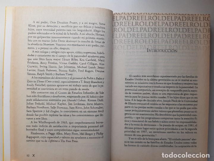 Libros de segunda mano: EL ROL DEL PADRE LA FUNCION IRREMPLAZABLE Kyle Pruett 2001 EC - Foto 17