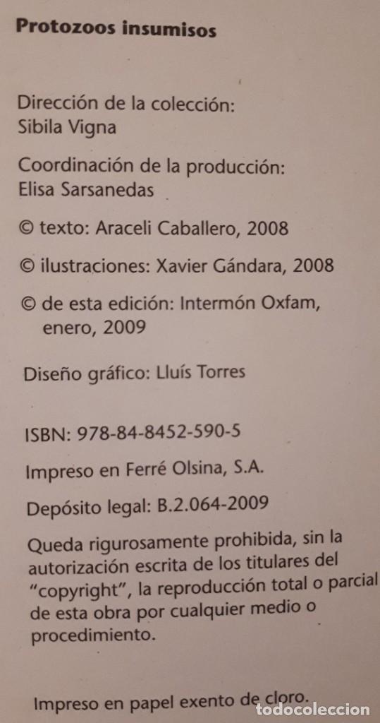 Libros de segunda mano: Protozoos insumisos &ndash; Araceli Caballero - Foto 2