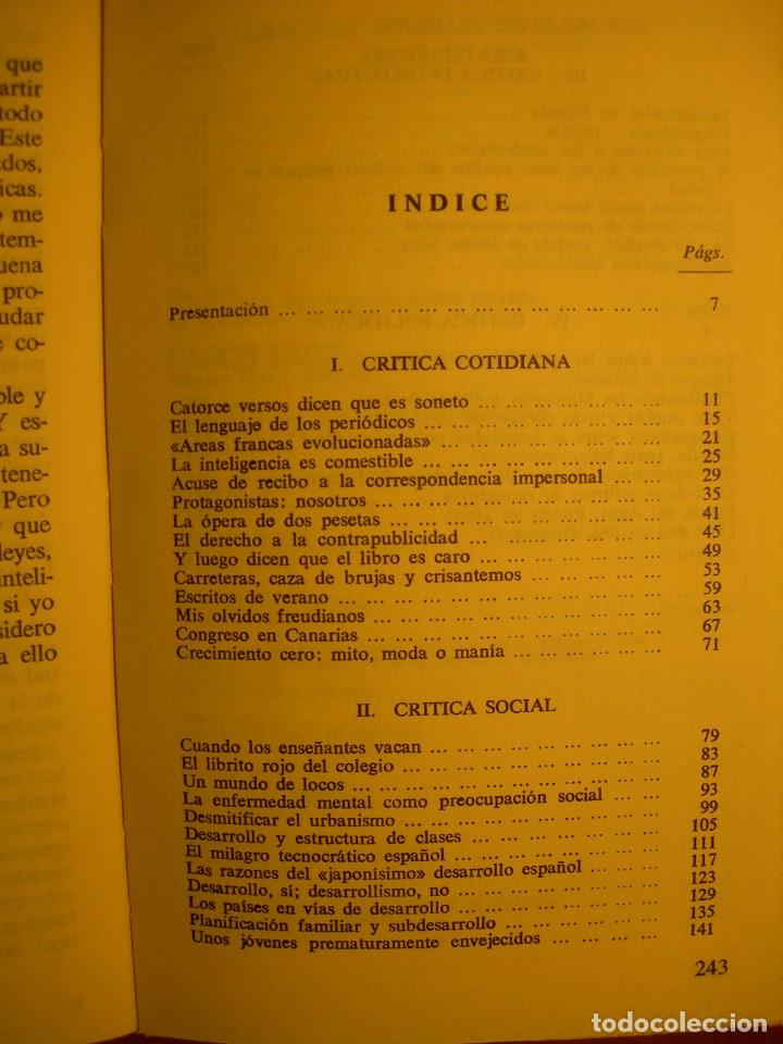 Libros de segunda mano: YO, CRITICO / AMANDO DE MIGUEL - Foto 3