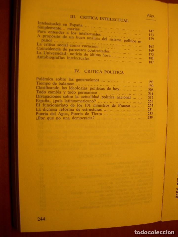 Libros de segunda mano: YO, CRITICO / AMANDO DE MIGUEL - Foto 4