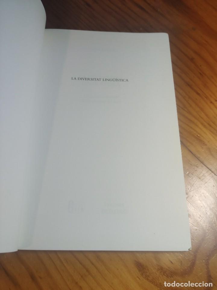 Libros de segunda mano: La diversitat ling&uuml;&iacute;stica. Carme Junyent. Octaedro. Projecte Gela. - Foto 3