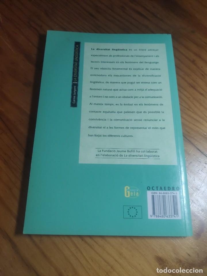 Libros de segunda mano: La diversitat ling&uuml;&iacute;stica. Carme Junyent. Octaedro. Projecte Gela. - Foto 8