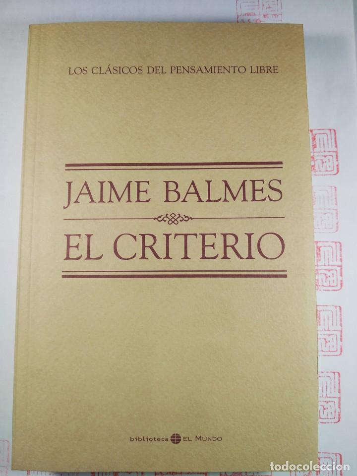 Libros de segunda mano: Jaime Balmes. El criterio - Foto 1
