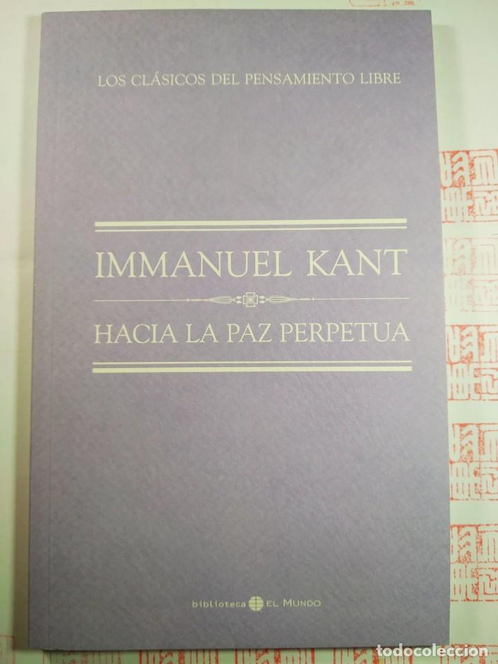 Libros de segunda mano: Immanuel Kant. Hacia la paz perpetua - Foto 1