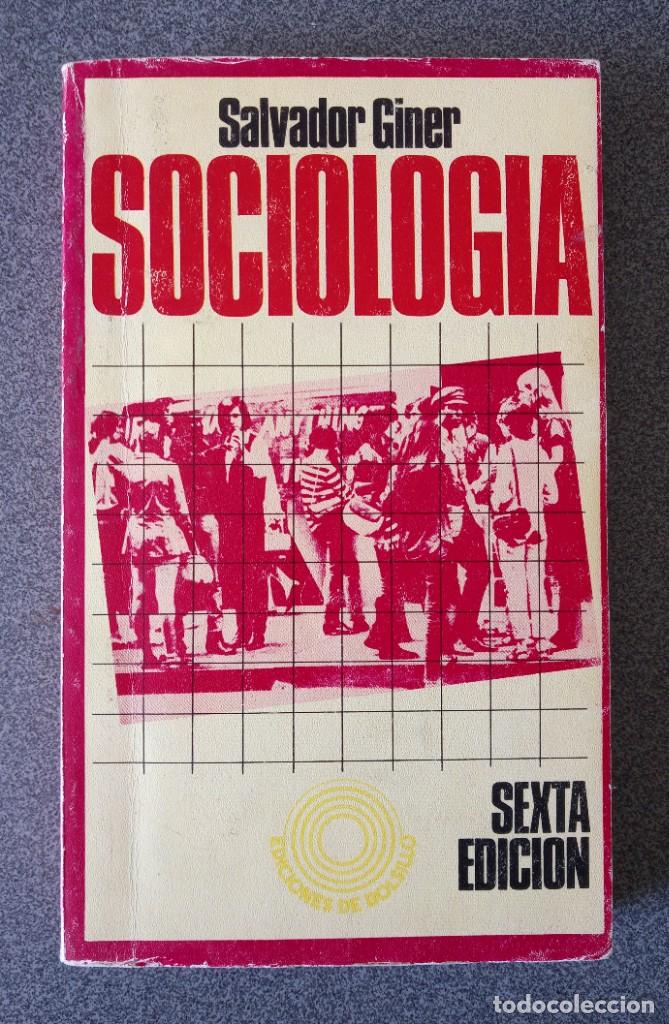 Libros de segunda mano: Sociologia Salvador Giner - Foto 1