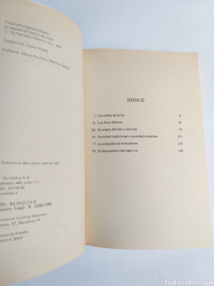 Libros de segunda mano: Las razones del bien y del mal Francisco Alberoni - Foto 7