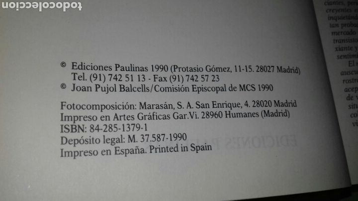 Libros de segunda mano: INTRODUCCION A LOS MEDIOS DE COMUNICACION. VV.AA. ED. PAULINAS, 1990. - Foto 4