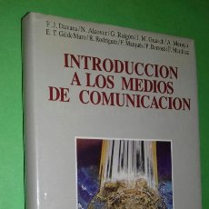 Libros de segunda mano: INTRODUCCION A LOS MEDIOS DE COMUNICACION. VV.AA. ED. PAULINAS, 1990.