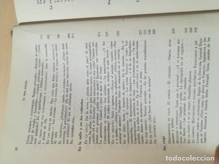 Libros de segunda mano: TU VIDA SOCIAL / OHEIM / DAIMON / AL83 - Foto 13