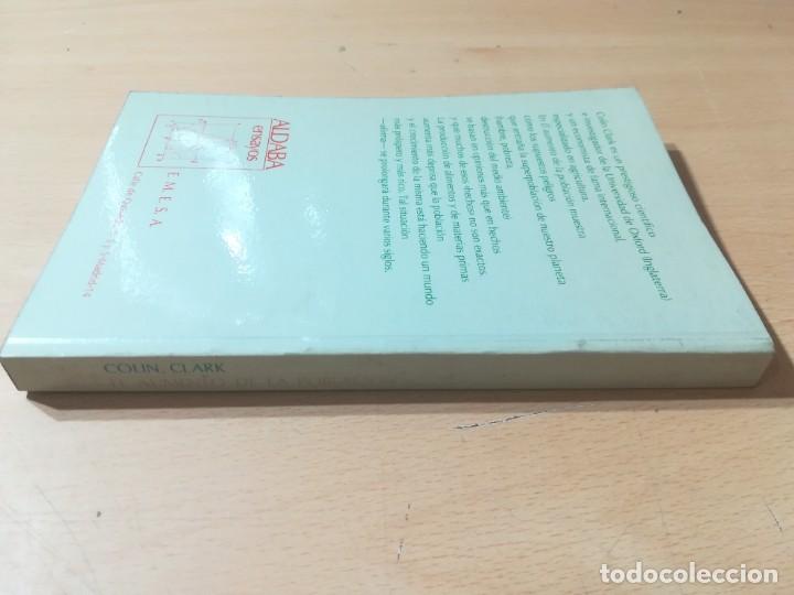 Libros de segunda mano: EL AUMENTO DE LA POBLACION / COLIN CLARK / ALDABA / AM54 - Foto 2